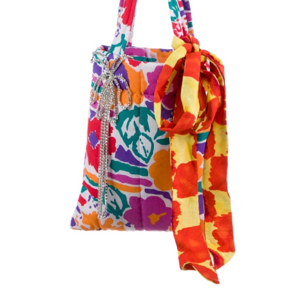 Collina Strada Floral Quilted Mémé Bag